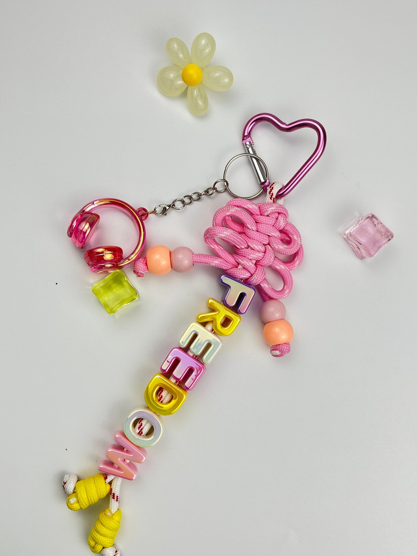 Pink “FREEDOM” Keychain: Sweet & Stylish Accessory