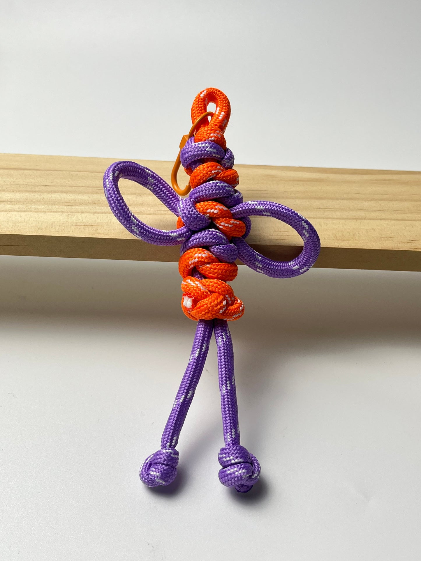 Handmade Paracord Bee Keychain