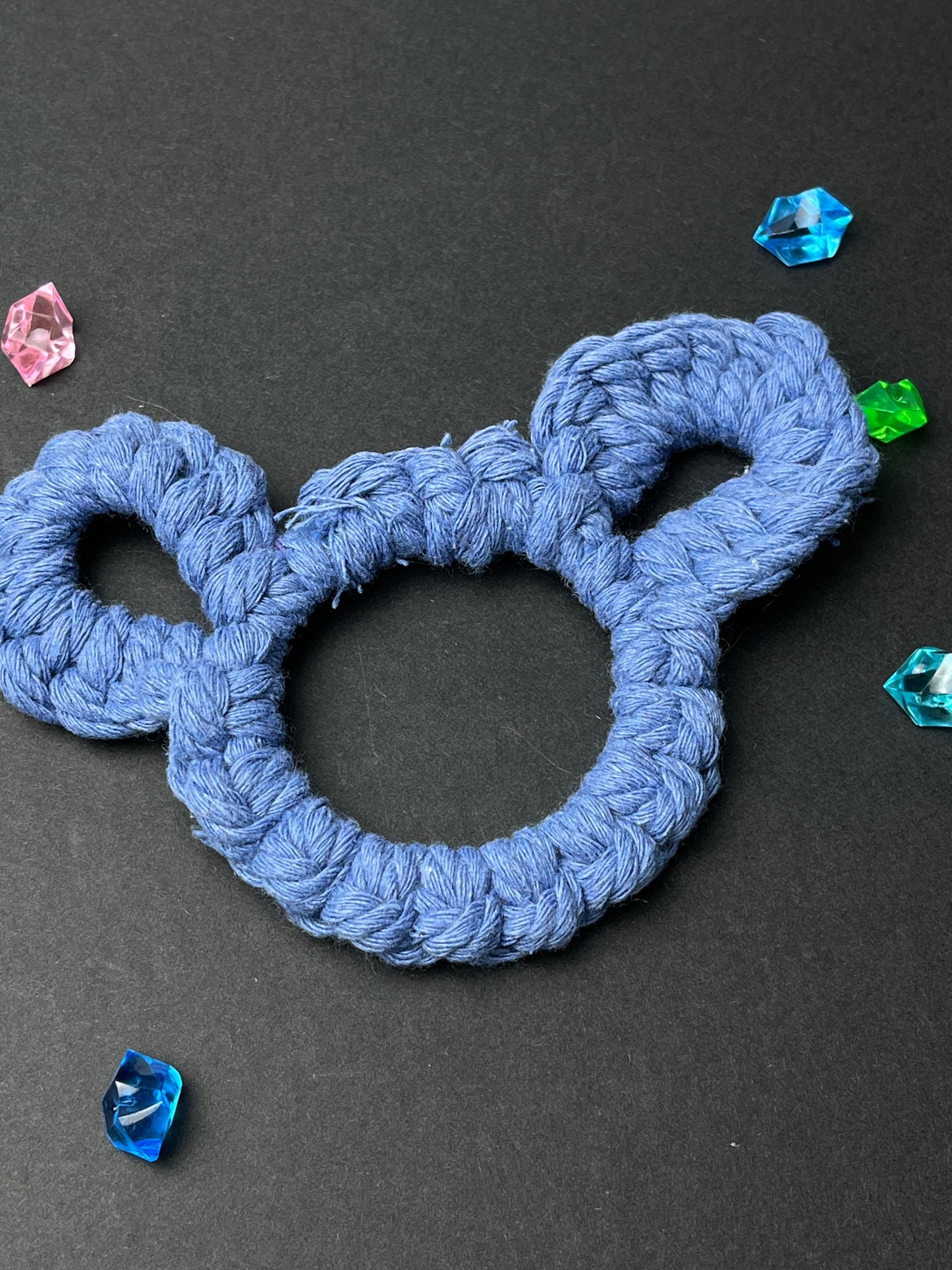 Handmade Paracord Bear Ear Hair Tie, Full of Cute Vibe