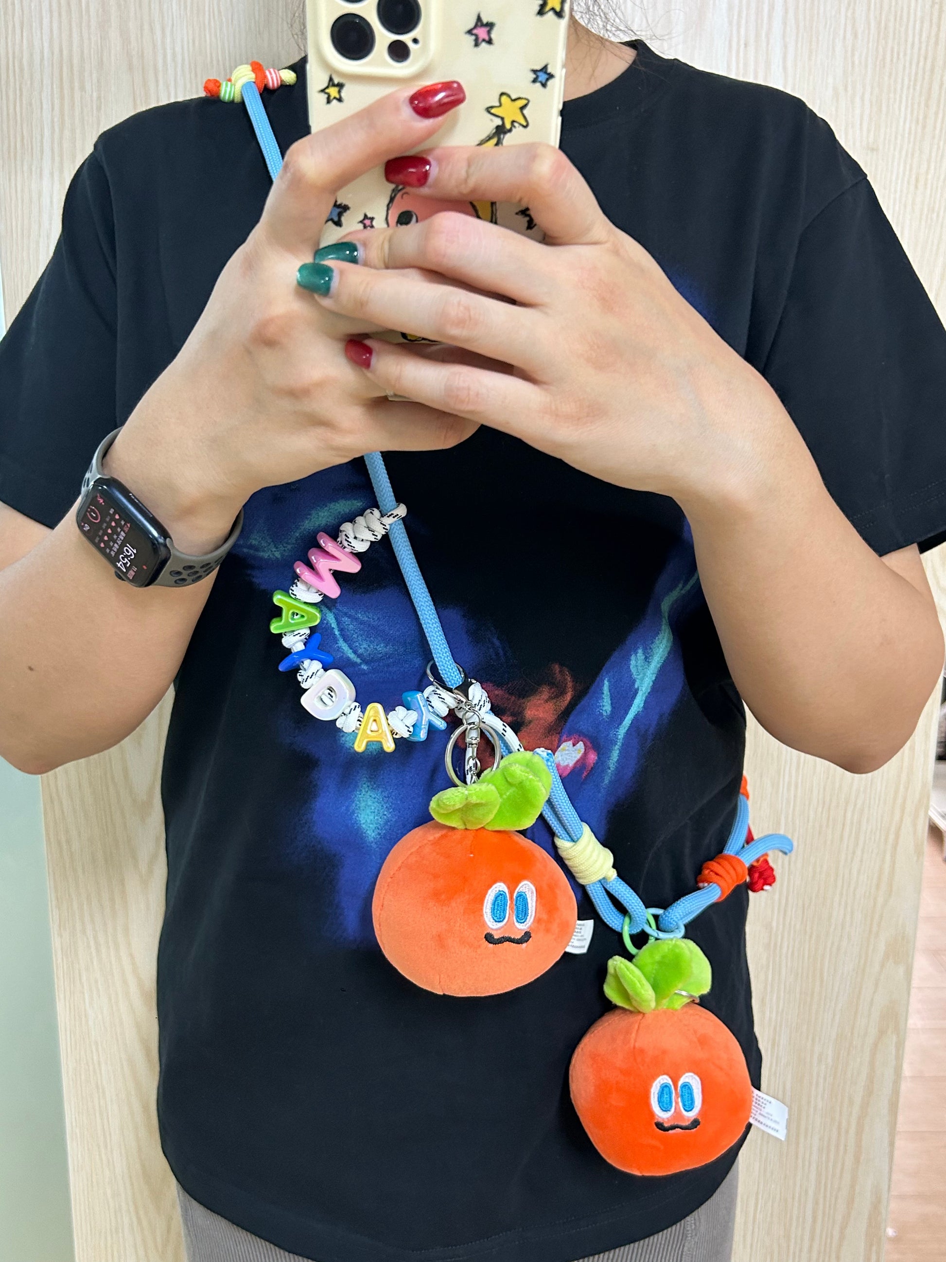 Colorful paracord bracelet styled for everyday carry — SHENG Craft