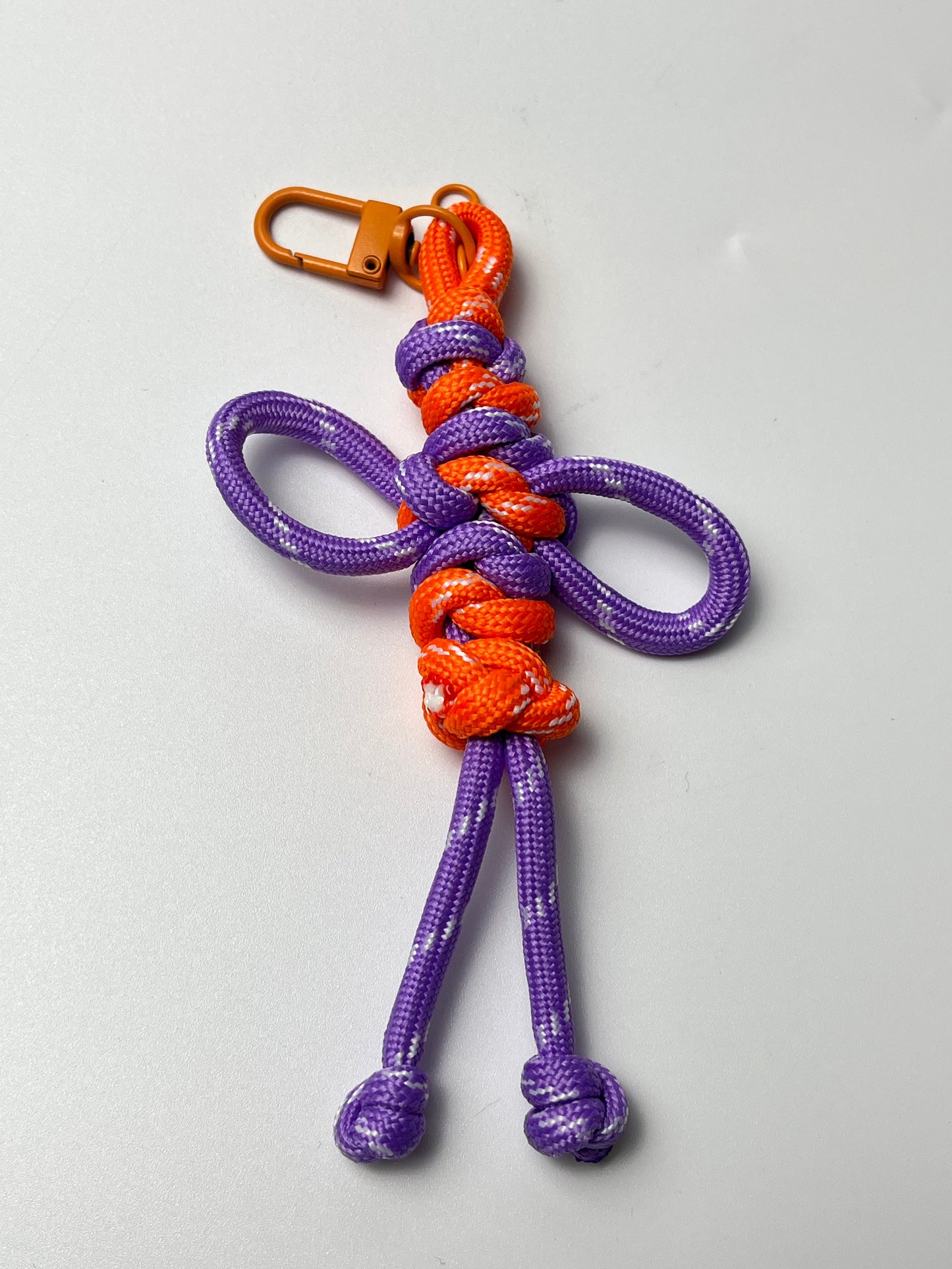 Handmade Paracord Bee Keychain
