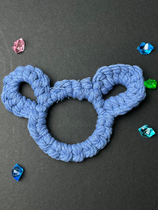 Handmade Paracord Bear Ear Hair Tie, Full of Cute Vibe