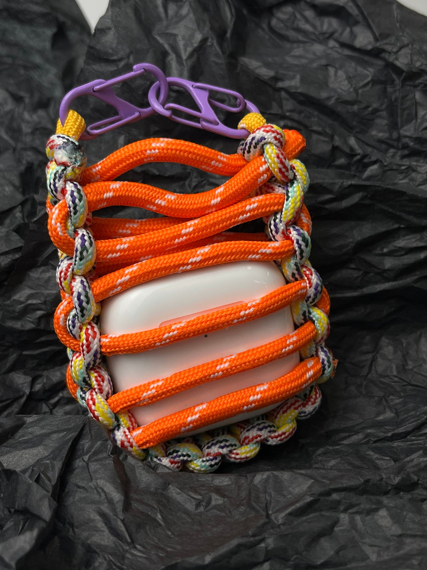 Handmade Rope-Woven Airpods Case