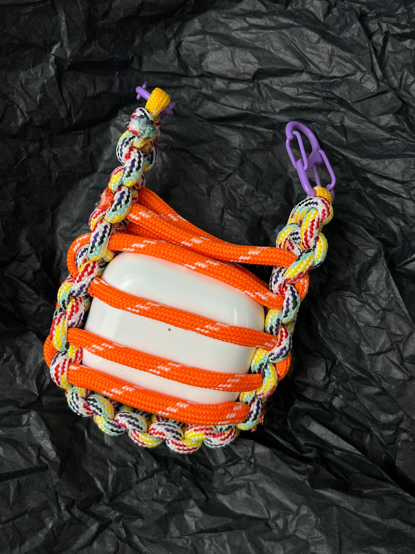 Handmade Rope-Woven Airpods Case