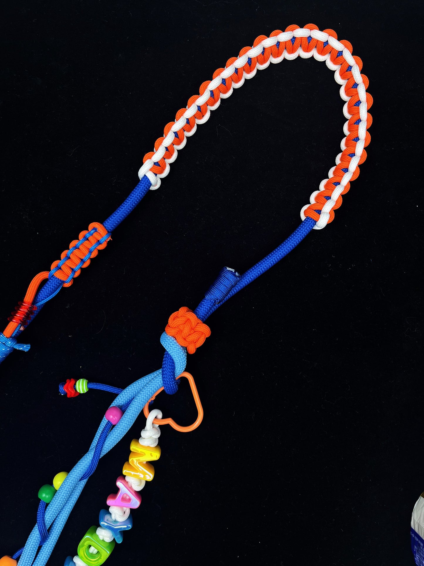 Colorful paracord lanyard styled for everyday carry — SHENG Craft