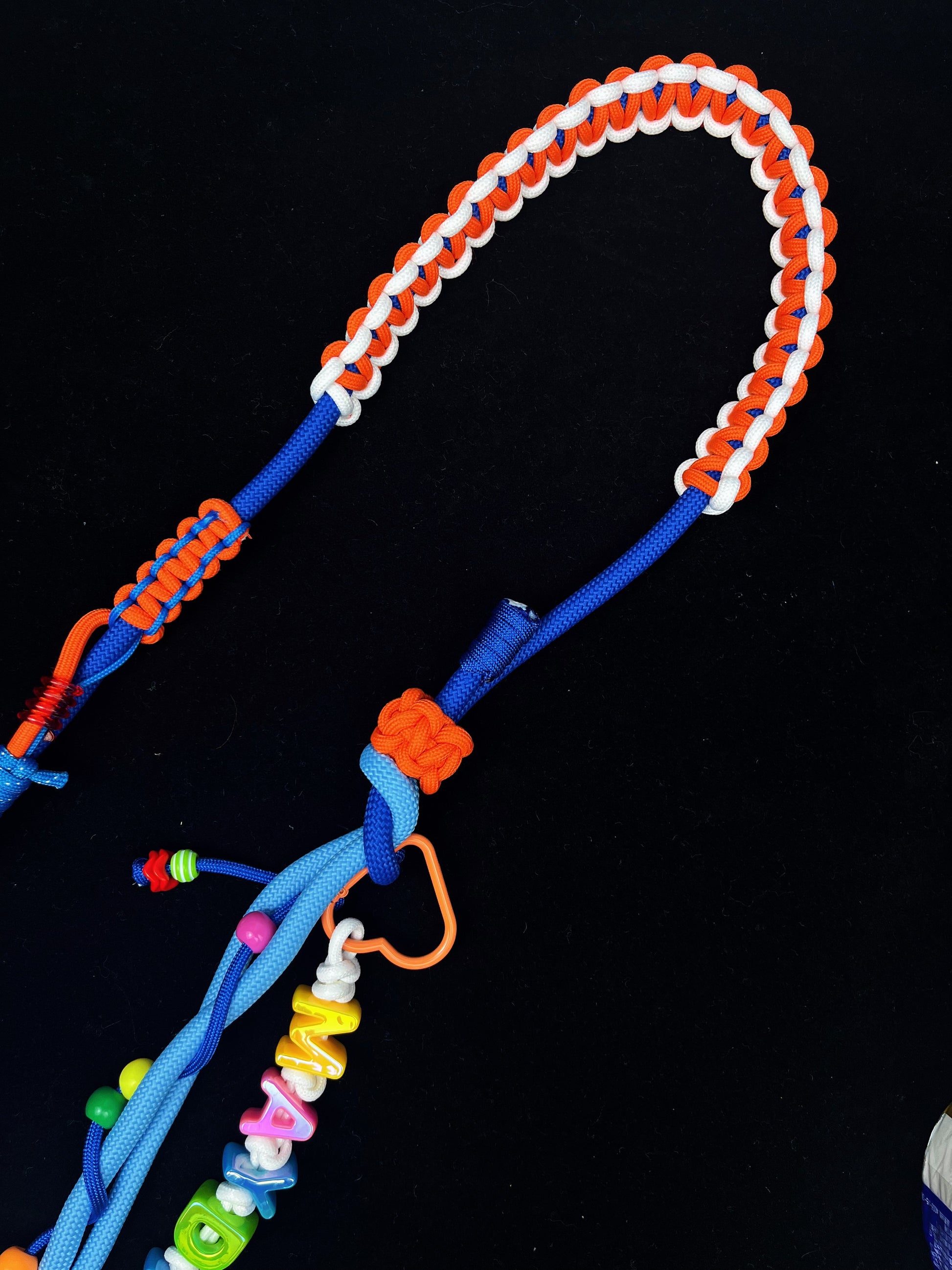 Colorful paracord lanyard styled for everyday carry — SHENG Craft